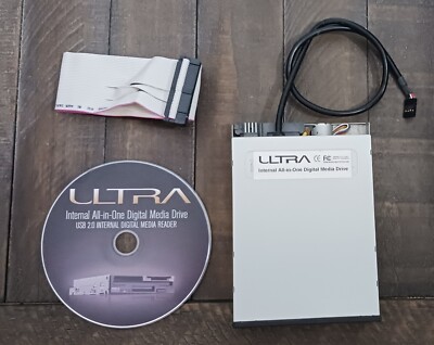 ULTRA All In One Digital Media 3.5'' Internal Drive With Ribbon Cable & CD-Rom