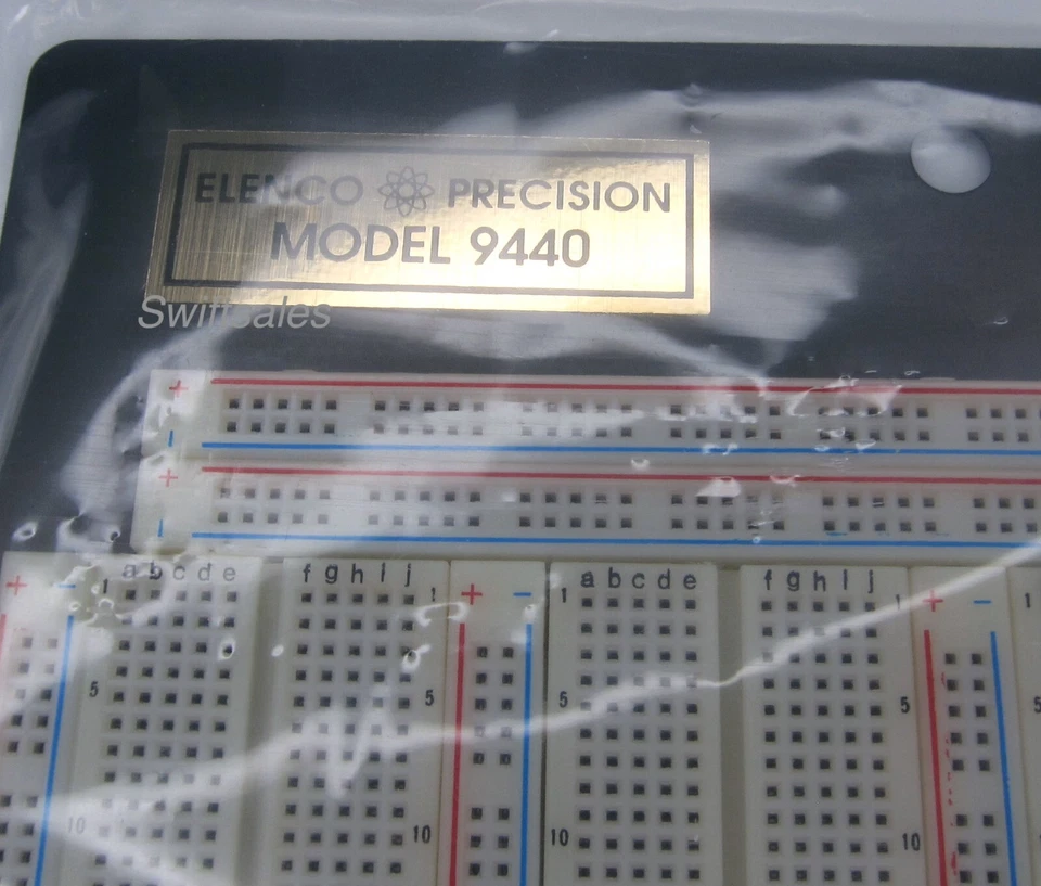 ELENCO 9480WK - #9440 3220 Tie Point Breadboard & JW-350 350 Pc Jumper Wire Kit - Image 2 of 4