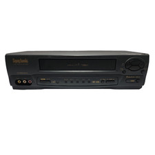 Symphonic VR-701 Video Cassette Recorder Player VHS VCR Tested See Video