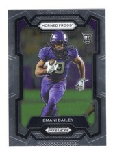 Emani Bailey 2024 Prizm Draft Picks RC #158 TCU 