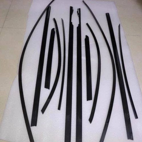 Car Window Trim Strip Cover Glossy Black For Mercedes Benz GLC-Class 2018-2021 - Bild 2 von 9
