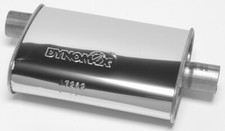 Dynomax 17283 Muffler Ultra Flo 14 x 9-3/4 x 4-1/4" Oval Body 2-1/2" Offset