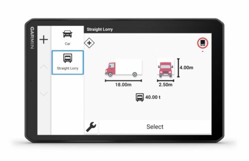 Garmin GPS Dezl LGV820, EU+South Africa, 32 GB, WiFi, 8 inches, TFT color - Picture 2 of 4
