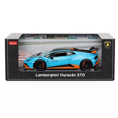 1:18 Lamborghini Huracan STO Blue Diecast by Rastar | eBay