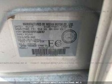 Used Rear Left Door Window Regulator Rear fits: 2015 Nissan Sentra electric Rear