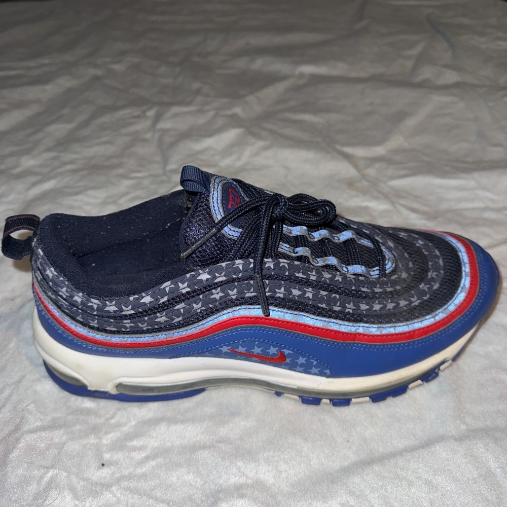 Nike Air Max 97 City Pride Dallas Away Game Royal Red Mens Size 10.5 CD7791-400