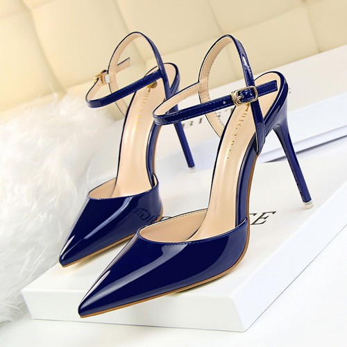 Women Pointed Toe High Heels Slingback Sexy Pumps Sandals Stilettos Party Shoes - Picture 7 of 25