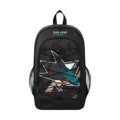 NHL San Jose Sharks Big Logo Bungee Tasche Rucksack Backpack Bag 5051586209207
