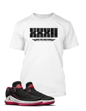 Men Bred for Greatness Sneaker Tee Shirt To Complement Jordan 32 Low Bred Shoe