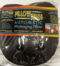 Massaging Pillow Auto Battery Operated by Pillow Vibes NWOT