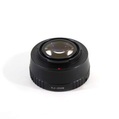 Speed Booster Focal Reducer Lens Adapter For M42 Lens to Fujifilm X FX