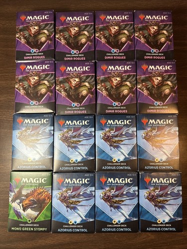 Magic the Gathering Challenger Deck 2021 Dimir Rogues Azorius Green Stompy
