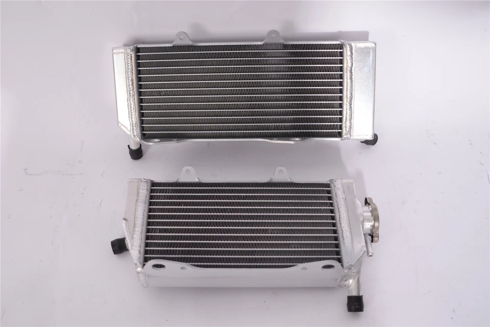 Radiador de motor de aluminio completo apto para Honda CRF450X (izquierda+derecha) 2005-2009 2012 Foto 2 de 4