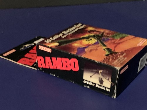 Coleco Rambo Mitragliatrice calibro .50 supporto a terra sicuro 1985 - Foto 4 di 5