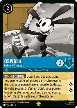 Lorcana - Oswald - Le Lapin chanceux - MINT/NMINT - FR - Imagen 1 de 1