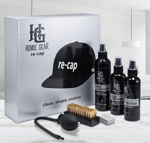 Homiegear ReCap Cleaning Kit with Headwear Protection Spray for Caps - Hat Care - Picture 3 of 6