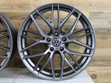 4x 19 Zoll Felgen DM08 grau matt für VW Golf 7 8 GTI GTD GTE eGolf R-Line 7R 8R
