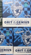 3x DR SQUATCH HARRY POTTER RAVENCLAW GRIT OF THE GENIUS LIMITED EDITION SOAP NEW