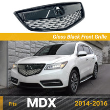 For Acura MDX 2014-2016 Gloss Black Front Bum...
