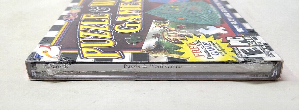 eGames Puzzle & Word Games PC CD-ROM Windows 95 98 ME 2000