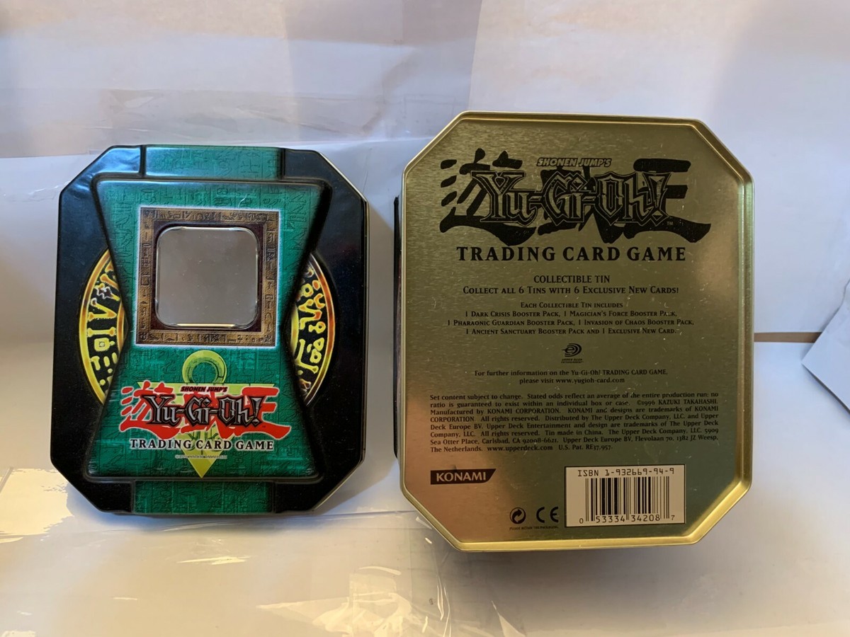 Yu-Gi-Oh! Collectible Tins Box 2004: Gold, Blue, Green, Yellow