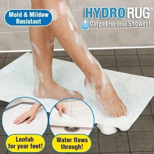 Non Slip Hydro Rug Aqua Carpet Mat For Shower Bath Water Area Bathroom