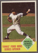 1963 Topps Set-Break #142 Whitey Ford Ws1 EX-EXMINT *JAYSACE*