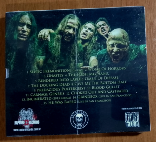Broken Hope - Omen of Disease Special Edition Br. Slipcase + 2 bonus Tracks - Imagen 2 de 2