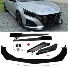For Nissan Altima 2019-23 Front Bumper Spoiler Body Kit+Side Skirt+Rear Lip