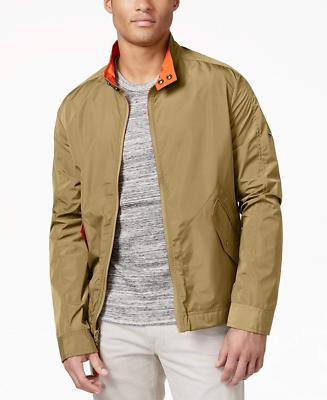 Andrew Marc New York barracuda Jacke Mantel Hellbraun Orange Groß Und Lt Moto