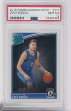 2018 PANINI OPTIC BASKETBALL # 177  LUKA DONIC PSA 10
