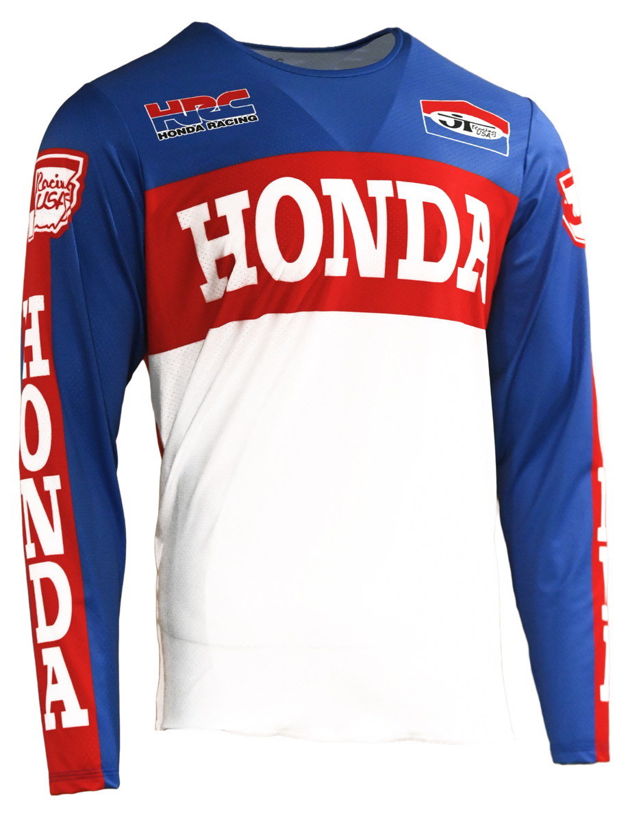 New 2023 JT Racing Team Honda Authentic Licensed 1970 Retro Style