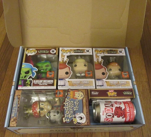 Funko Pop! Funtastic Voyage 2024 Box Blacklight Buccaneers Western Ken Penguin
