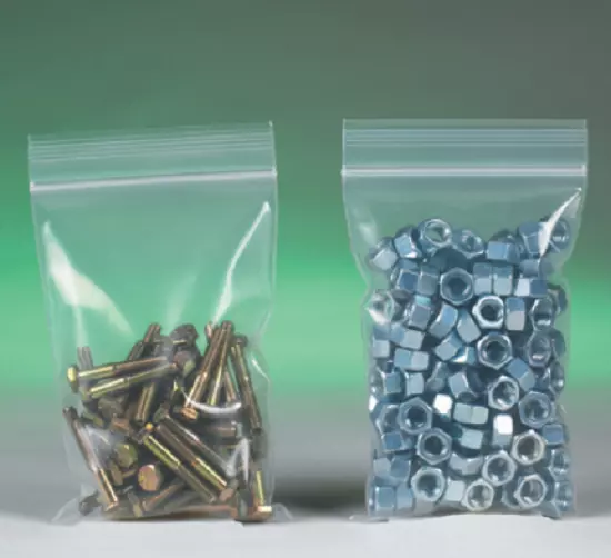 1 1000 5x7 4MIL Reclosable Resealable Clear Zipper Plastic Poly