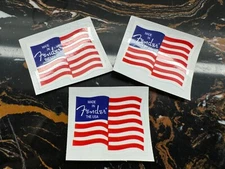 3Pcs FENDER Guitar National Flag PVC Waterproof Headstock Vinyl Decals Stickers