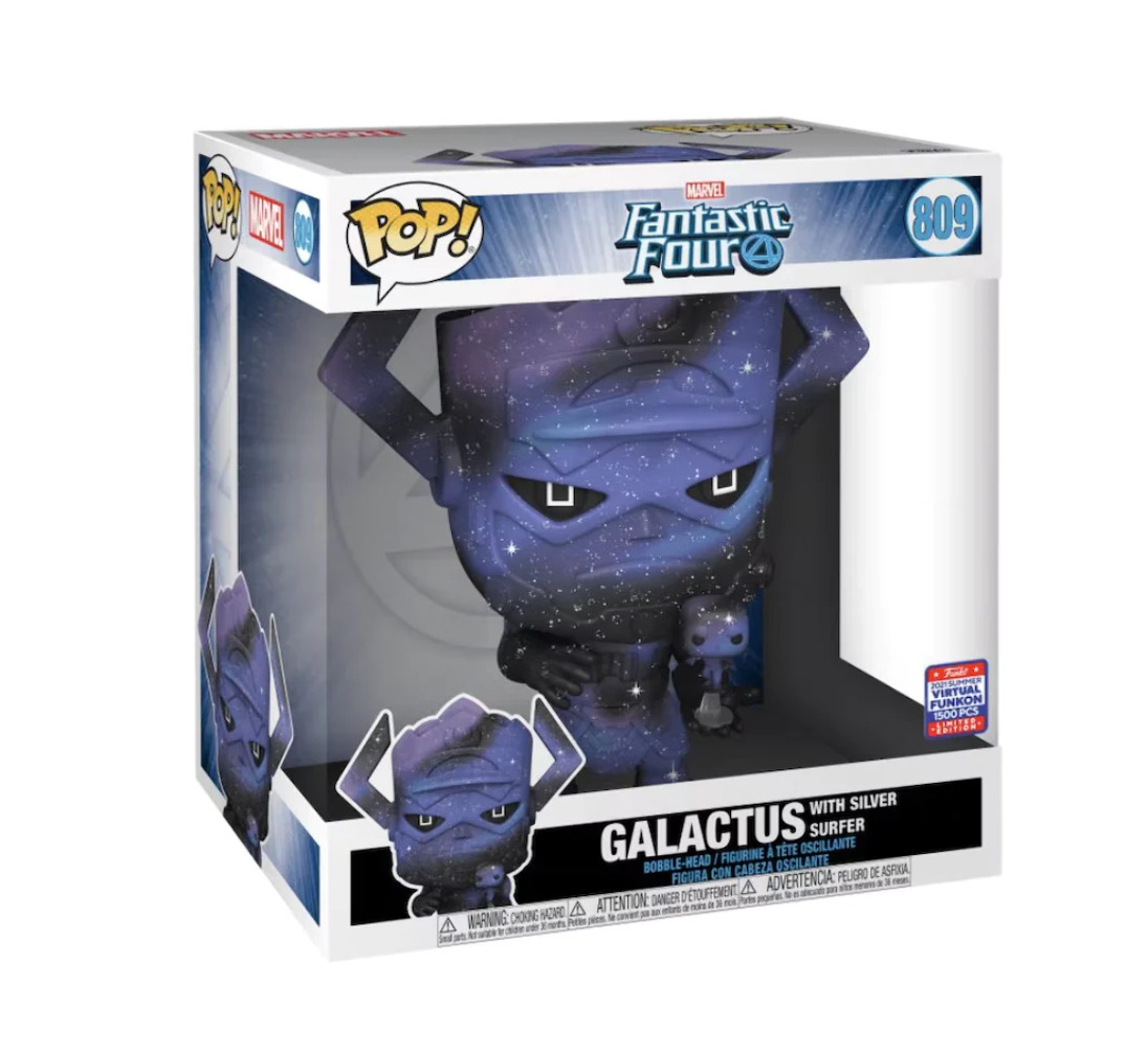  Funko Pop! Marvel: Fantastic Four - Silver Surfer : Toys & Games