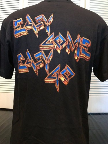 Rare Vintage 1990 Winger Easy Come Easy Go Tour Shirt Size Medium Rock Metal - Picture 2 of 6