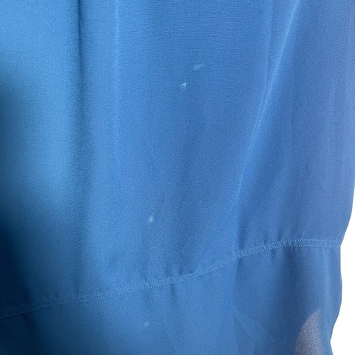 Blusa Talbots Para Mujer Pequeña Mediana Azul Cuello en V Cuello Bolsillo Camisa Camiseta sin Mangas - Imagen 6 de 10