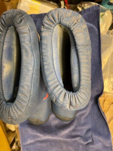 Vintage 1980 Snow Boots Size 9-10 Blue Red Korea Foam Great shape - Picture 2 of 4