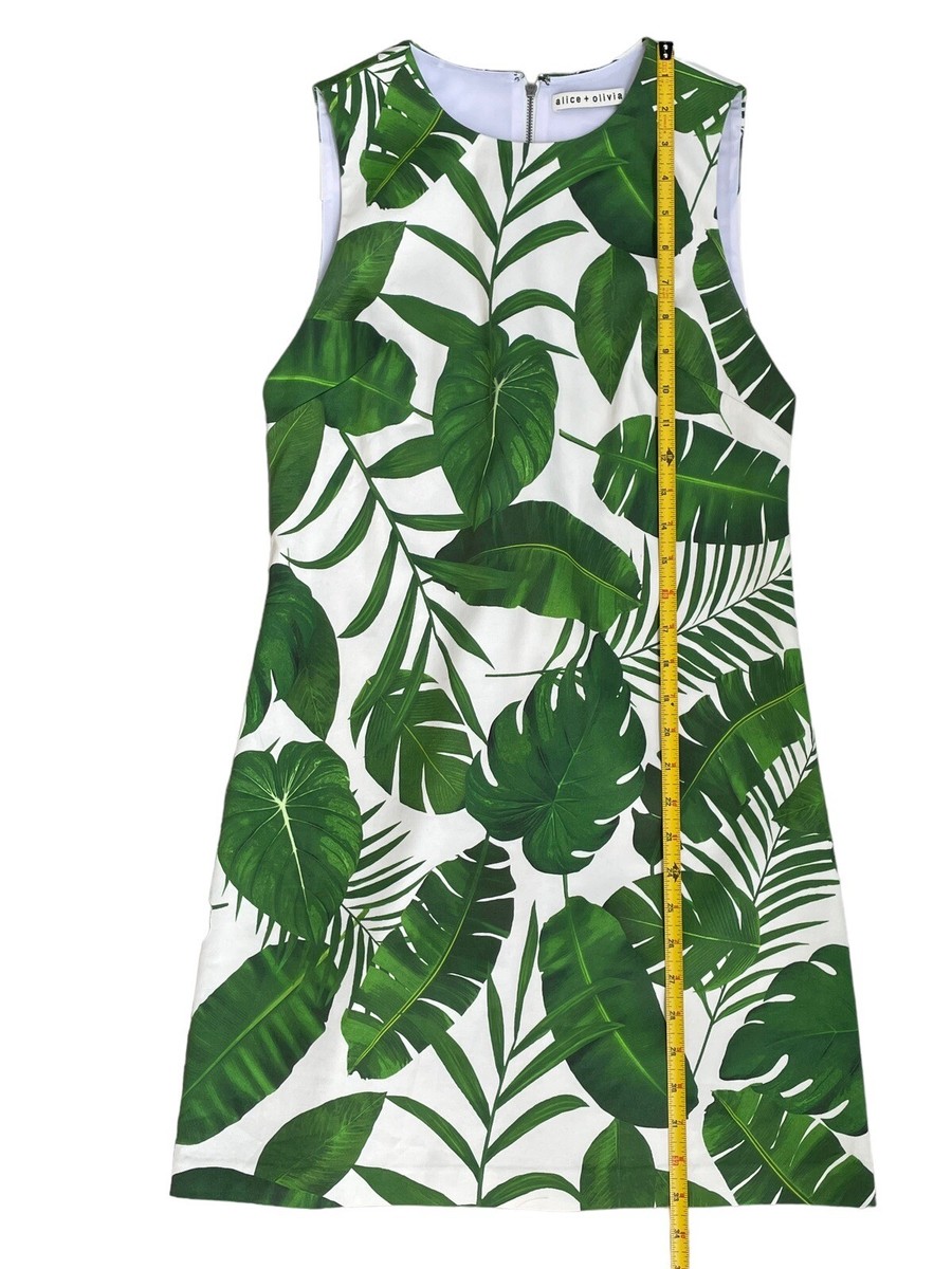 alice and olivia palm beach dress Alice + Olivia Fia Fit-And-Flare Dress In Palm Beach - 40% Off