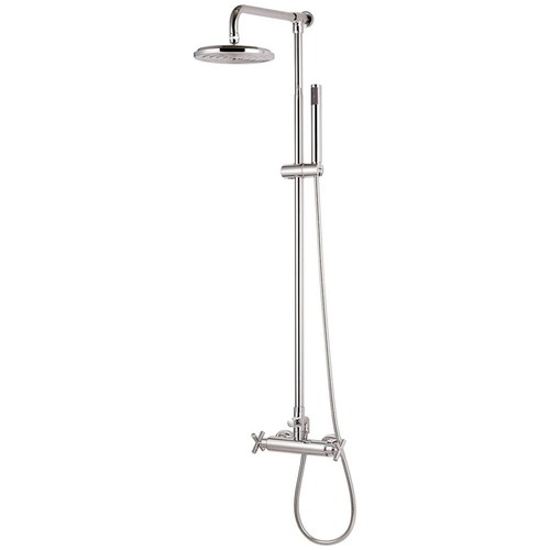 Astini Orpheus Chrome Thermostatic 8" Rain & Hand Shower Set HS11