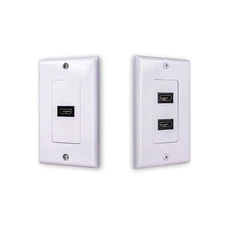 SatelliteSale 1.4 HDMI 10.2Gbps 4K/30Hz Universal Wall Plate w/ Screws