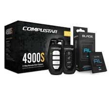 Compustar CS4900-S 4-Button 2-Way, 3000' Remote Start System CS4900S  BladeAL