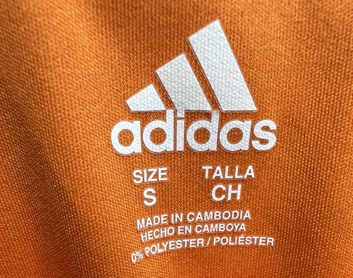 Adidas Boys Shirt Sz Small Soccer Shots Orange - Picture 3 of 7