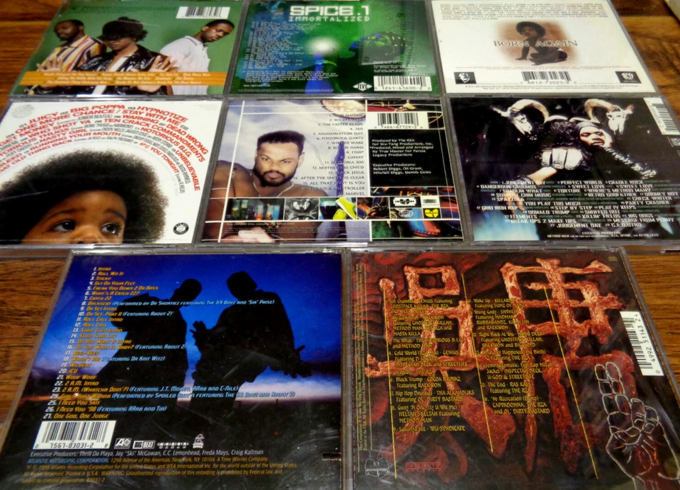 90S RAP HIP HOP CD LOT GHOSTFACE FUGEES NOTORIOUS B.I.G. WU TANG METHOD MAN - Image 4 of 4