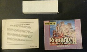 Romance of the Three Kingdoms II (Nintendo Entertainment System, 1991) NES CIB