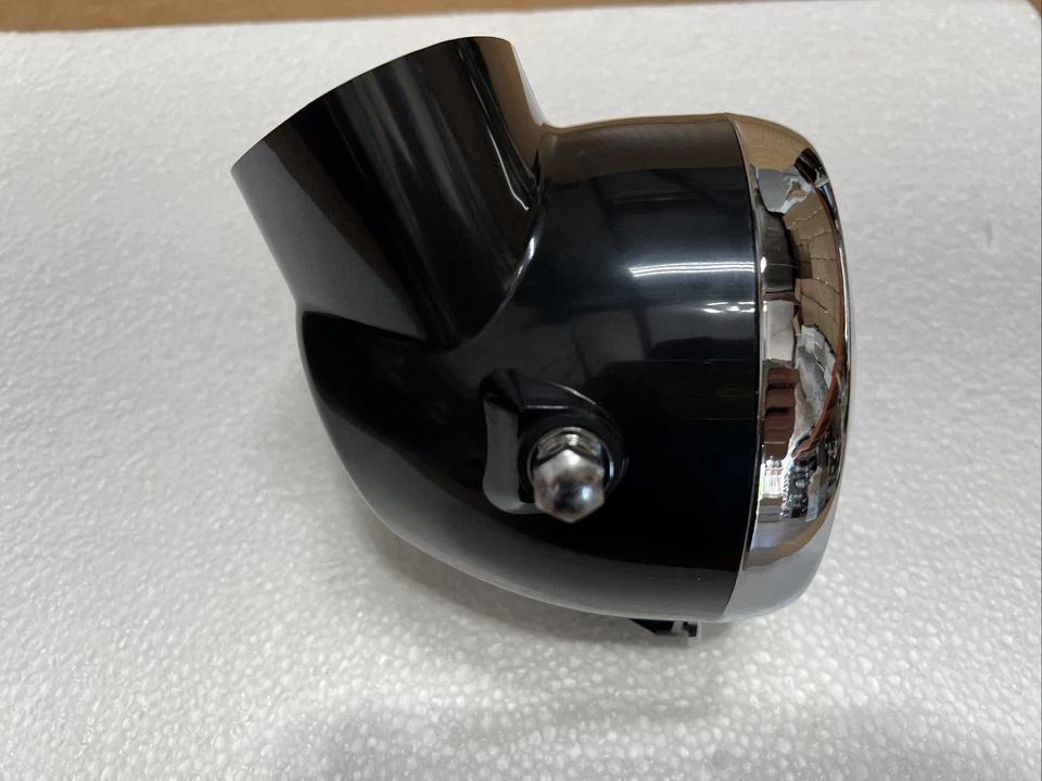 HONDA S90 CL90 (SOLO CT90 1969) luz de cabeza y carcasa cubo (5" SS67 NEGRO) #4 Foto 3 de 4