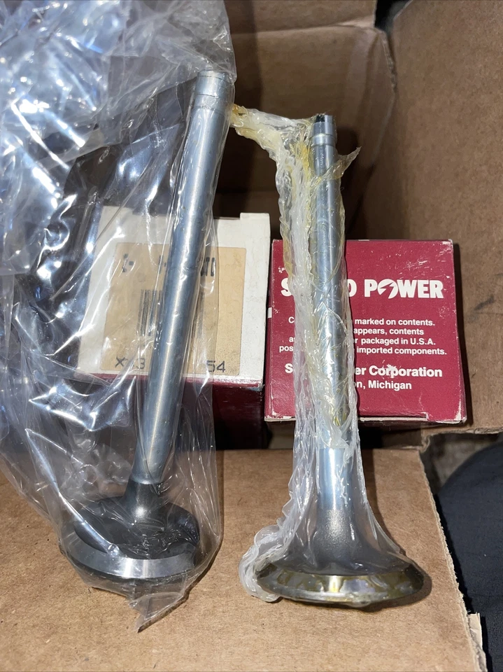 Válvulas de extensión V-2074 potencia sellada 4 Total May Fit Ford 4.9 L 300. Diámetro 1.5590 Foto 2 de 2