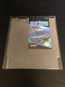 🔥Silent Service-Nintendo 1989-TESTED/WORKS-NES Game W/ Protective Case🔥