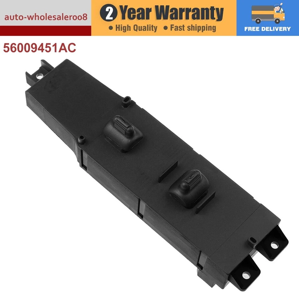 Passenger Power Window Door Switch For 1997-2001 Jeep Cherokee 56009451AC - Image 4 of 4